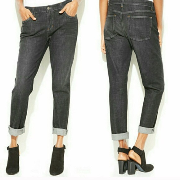eileen fisher organic cotton boyfriend jeans